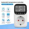 Digital Temperature Controller Socket Thermostat EU Plug 220V With Timer Switch Heating Cooling For Refrigerator Aquaculture
