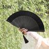 Sophisticated Gift Folding Fan Bamboo Hand-Held Chinese Vintage Lightweight Cooling Exquisite Tassel Handheld with Tassels for Dance Music Festival