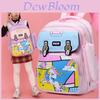 Cartoon Cute Primary School Backpack 2024 New Kindergarten School Bag For 5-9 Year Old Children