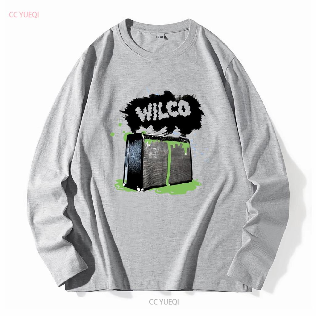 Seltenes Wilco Tour-Band-T-Shirt aus Baumwolle, alle Größen S bis 5XL, Vintage-Waschung, lässig, leicht grafisch, modisch, stylisch, weich