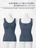 Podkoszulka z bawełnianą mieszanką modelującą, dopasowany biustonosz, łatwy biustonosz na brzuch, duża bawełniana indygo [Andijur] miseczki, [cami Anri Sugihary] kobiety, bez fiszbin, top,