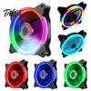 Universal 12cm 15LED Dual Aperture Silent PC Computer Case Cooling Fan Cooler