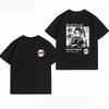 Summer Bandai Demon Slayer Casual Short‑Sleeve T‑Shirt With Kamado Tanjiro Print Graphic Women And Men T-Shirt