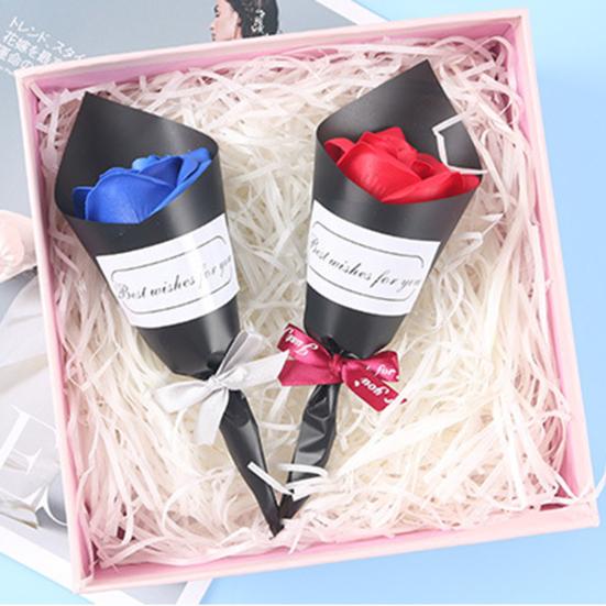 Fiori di Sapone Mini Realistici Affascinanti Romantici Finti Eterni Fiori di Sapone per San Valentino