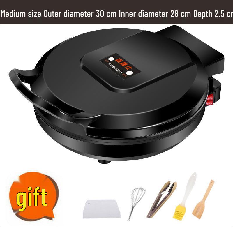 Multi-Functional Electric Griddle: Double-Sided Heating, Enlarged Pancake, Crepe, and Baking Pan for Home Use