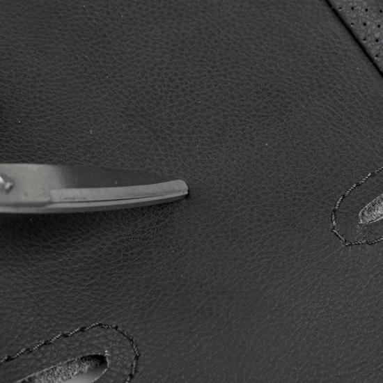 Black Leather Hand Sewing Steering Wheel Cover For Toyota Prius 20 XW20 2004-09