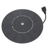5W Round Solar Panel Monocrystalline Silicon Solar Panel Charger Portable Silent Solar Battery