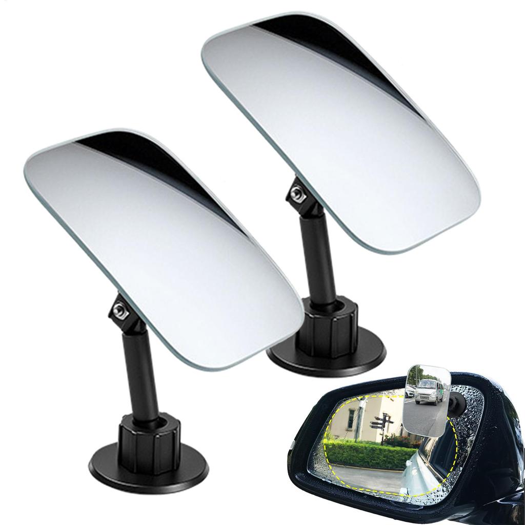New Blind Spot Mirror For Car Adjustable Hydrophobic Reversing Assistance Wide Angle Side Rear Mirrors For Truck Auto Automotive