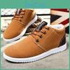 Casual Boots Suede Snow Fashion Mens Shoes Warm Boots
