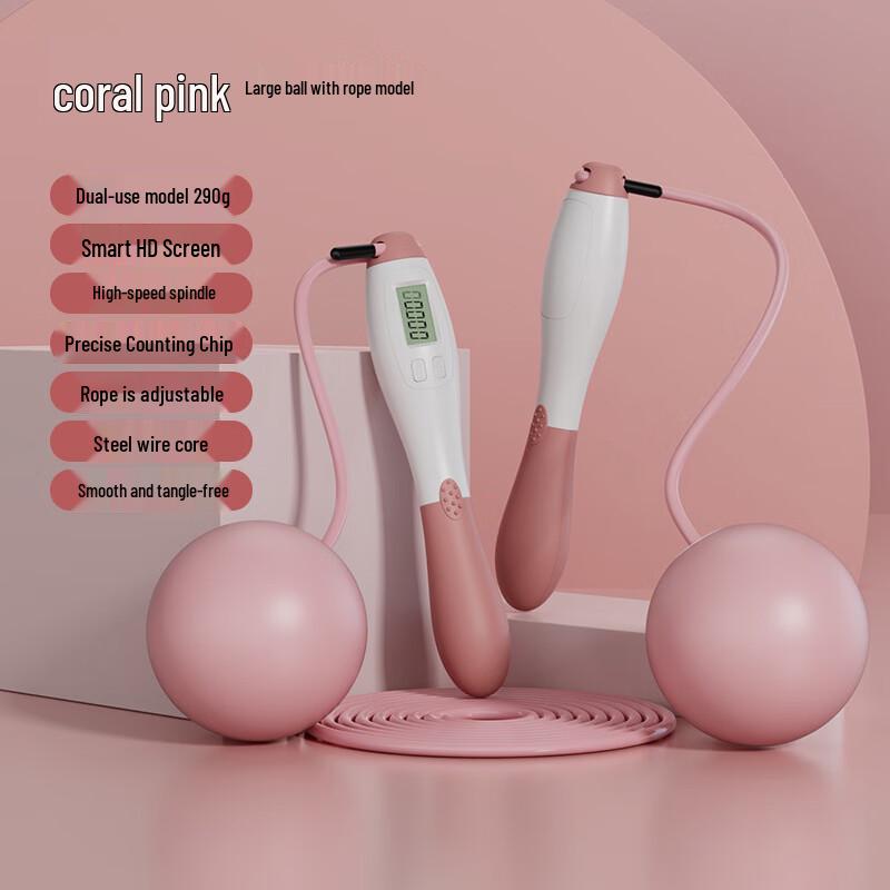 Longchan Smart Counting Weighted Steel Wire Skipping Rope