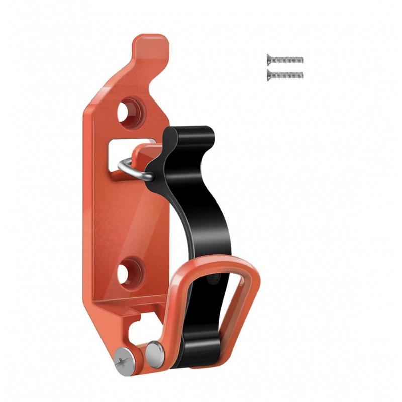 Car Roof Rack Tool Fixing Bracket Versatile Shovel Clamp for Secure Wall Mount оранжевый