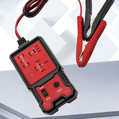 Universal Elektronische Automotive Relais Tester Auto Auto Batterie Checker 12V Auto Zubehör Led Kontrollleuchte Diagnose Werkzeug