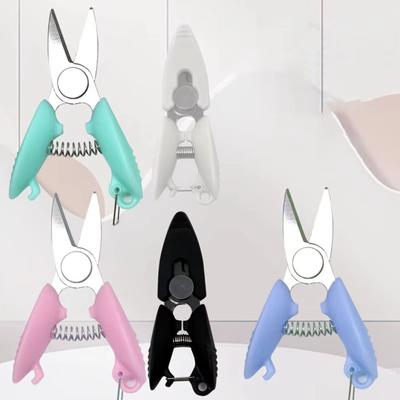 Craft Mini Pocket Scissors Plastic Tailor's Scissors Creative Gift Opener  School Office Supplies