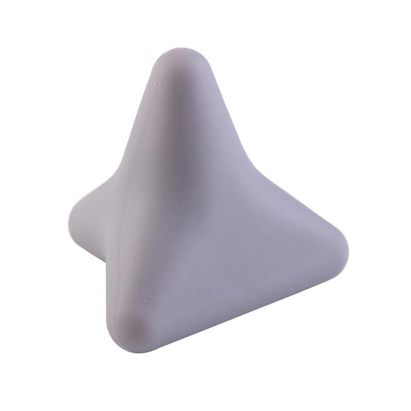 Silicone Massage Cone Triangular Relax Apparatus Ball Psoas Muscle Release Thoracic Spine Back Neck Scapula Foot Yoga Apparatus