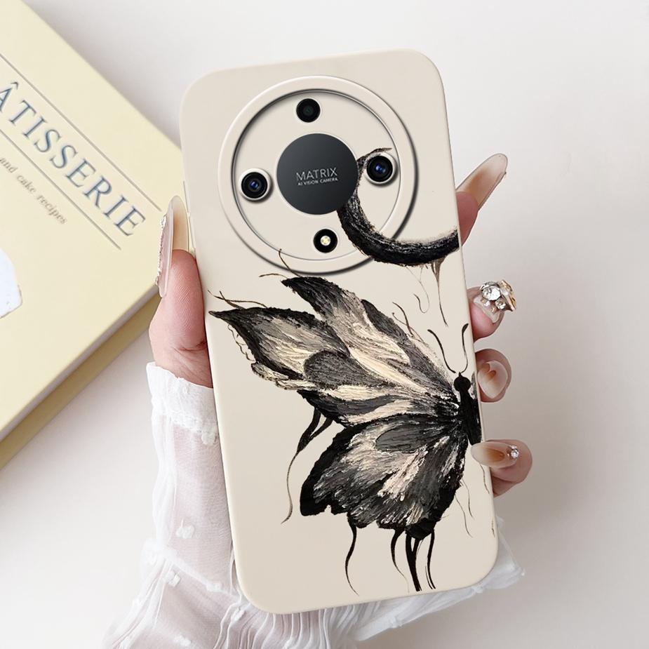 Für Honor Magic 5 Lite Hülle Honor X9A RMO-NX1 Niedliche Cartoon Bemalte Abdeckung Weiche TPU Handyhülle Für Honor Magic5 Lite HonorX9a Taschen