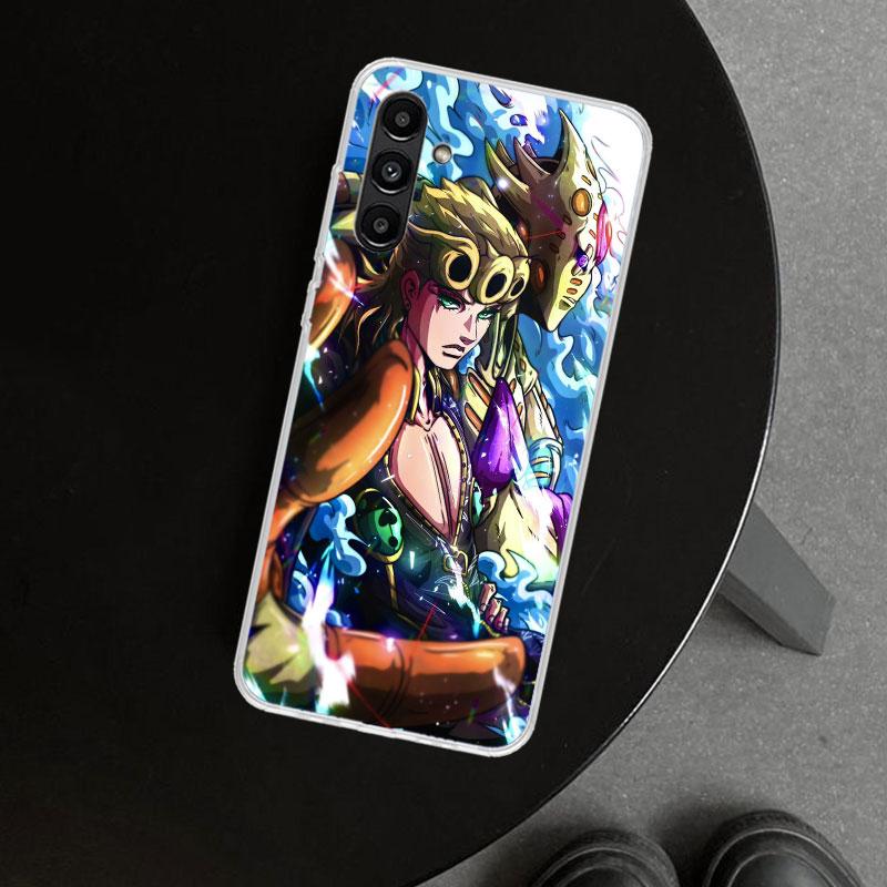 JoJo Adventure Giorno Giovanna Phone Case Cover for Samsung Galaxy A17 A16 A26 A36 A56 A57 A37 A15 A25 A35 A55 A14 A24 A34 A54 A