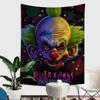 Terror Clássico K-Killer Klowns Filme Tapeçaria Colorida Pendurada na Parede Barata Pendurada na Parede Hippie Mandala Boêmio Pendurado na Parede