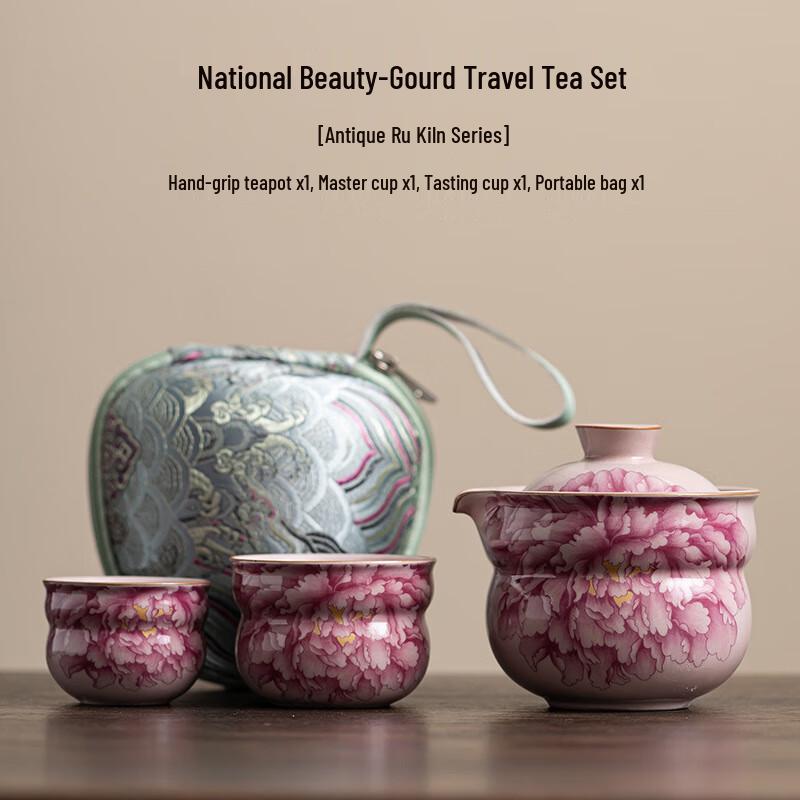 National Beauty Gourd Travel Tea Set