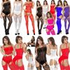Women Lingerie Sexy Body Stocking Sleepwear Lace Teddy Dress Nightwear Babydoll