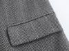 2024 Women's Autumn Fashion: European & American Style Herringbone Jacket with Casual Pants