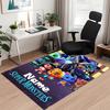 Custom Name Super Monsters Printed Carpet, for Office Chair Living Room Bedroom Kitchen Room Decor Gifts.