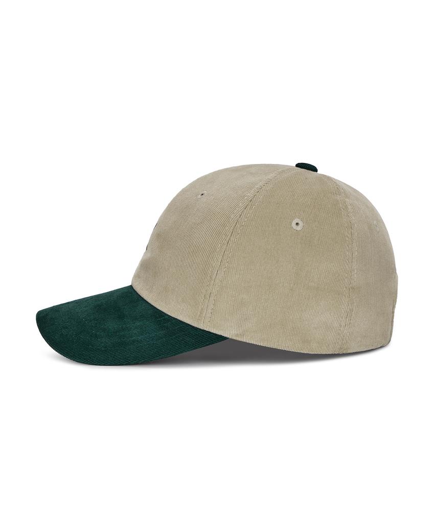 Bajal Va Corduroy Two-Tone Ball Cap Green
