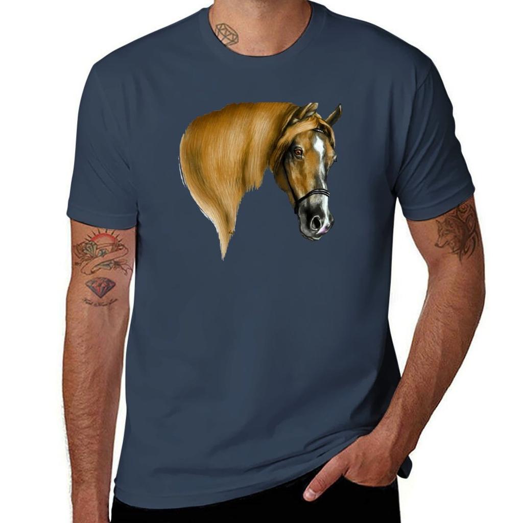Horse Tshirt Labor Work Casual Tshirt