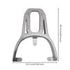 Rear Rack, Trunk Extension, Luggage Holder, Universal, Robust Silver Original