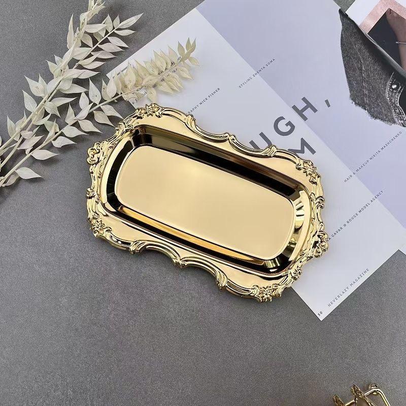 Stainless Steel Butterfly Snack Tray – Multi-Purpose Breakfast & Dessert Plate