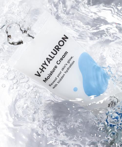 Merzy V Hyaluronic Acid Hydrating Ampoule & Cream Set with Gift