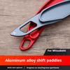 For Mitsubishi Evolution Eclipse Cross Outlander ASX Aluminum Alloy Car Steering Wheel Shift Paddle Shifter Auto Accessories