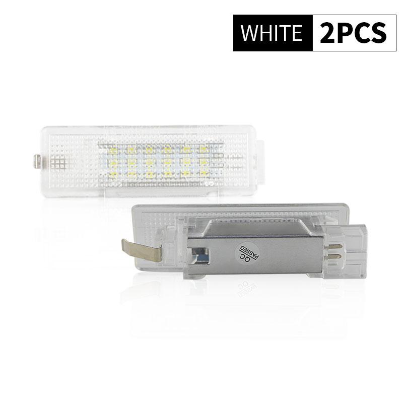1PC/2PCS LED White Interior Trunk Light Lamp For VW Beetle A5 Caddy Jetta Golf Mk5/6/7 Passat B6/7/8 Seat Leon Toledo Cordoba