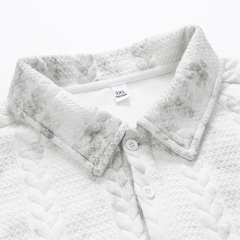 Męska bluza z kapturem na wiosnę i jesień, z artystyczną fakturą, kamuflażem i żakardem