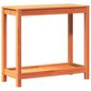 Plant Table with Shelf 82.5 x 35 x 75 cm Solid Pine Wood
