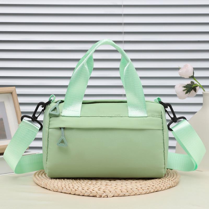 Summer new multi-purpose girls' small cloth bag shoulder crossbody portable casual female student multi-zipper cloth bag