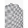 Studio Tomboy Oversized Check Short Sleeve Shirt 9176221989ar