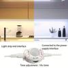 Hand Wave-Activated Motion Sensor LED Strip Waterproof DC12V Under Cabinet Lighting Auto On/Off Cabinet Strip Light Stair