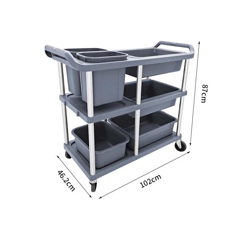 Industrial Style Hotel Serving Trolley