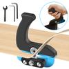 Manual Edge Banding Machine, Portable Convenient For Cabinet Making Finishing