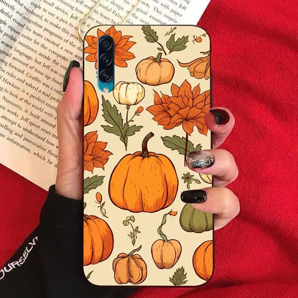 

Cute Pumpkin Phone Case For Samsung A 10 11 12 13 20 21 22 30 31 32 40 51 52 53 70 71 72 73 91 13 Shell Samsung A71 5G