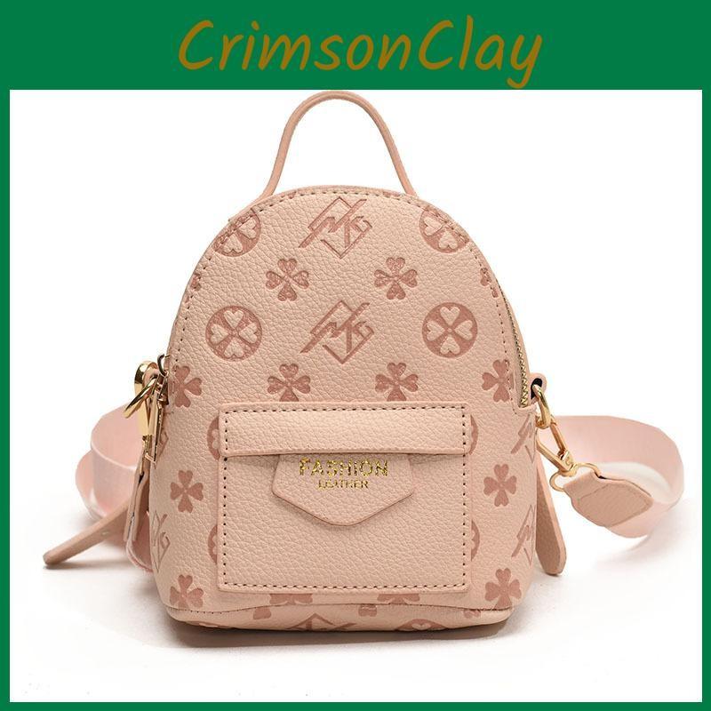 Backpack Pattern Printed Kids Shoulder Bag  Handheld Mini Dual Use Kids Bags