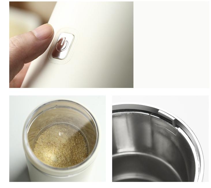 Ultra-fine Pulverizer Home 1pc Small Pulverizer Motorized Coffee Bean Grinder Grains and Spices Grinding Machine