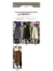 Woolen A-Line Umbrella Skirt for Women – Autumn/Winter 2025, Pear-Shaped Merade Color, Elegant Long Half Skirt