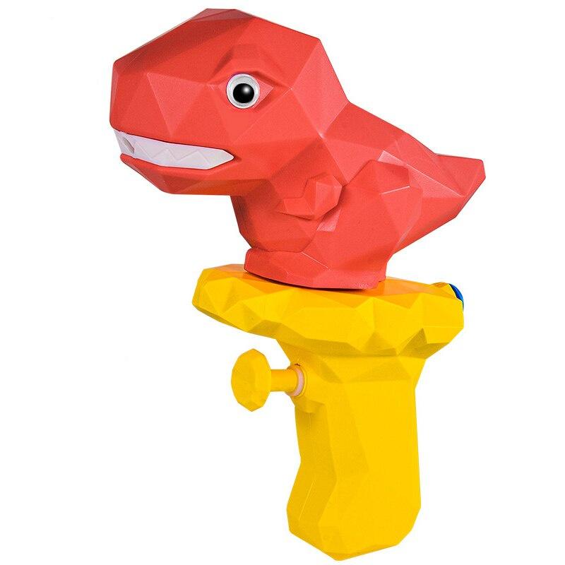 Creative Design Dinosaur Water Gun Children Summer Outdoor Beach Water Toy Push-type Water Gun Toy