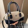 New Products Explosive Korean Trend Casual High-end Handheld Bowling Bag Bag Commuter Foreign Niche Crossbody Bag Girl