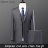 Men's Slim Fit Casual Suit Set: Wedding, Engagement, Ceremony & Business Formal Wear