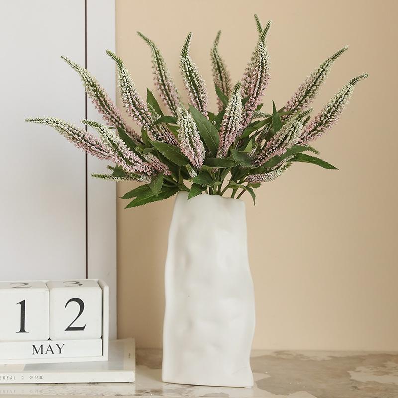 Flower Bouquet Silk Simulated Flowers Floral Arrangement Plastic Artificial Flowers For Gift Table Decoration Wedding Decoration