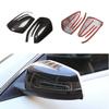 ABS Carbon Fiber Look Car Side Rearview Mirror Case for Benz C W204 2010-2013