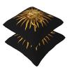 Symbol Of Louis Xiv The Sun King 2 Pcs Square Pillowcase Pillow Cover Cushion Decor Comfort Throw Pillow For Home Sofa