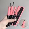 Natural Fiber Lengthening Mascara Silky Creamy Eyelash Waterproof Super Long Lasting Quick Dry Thick Curling Mascara